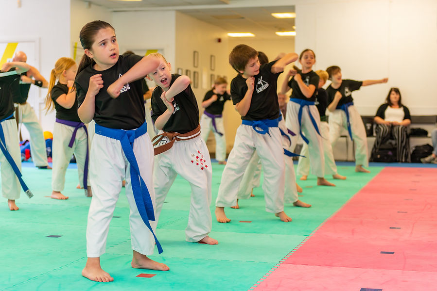 children's martial arts class in Leeds