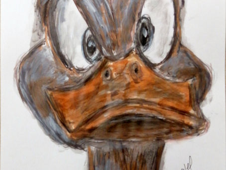 Liver of duck is sick