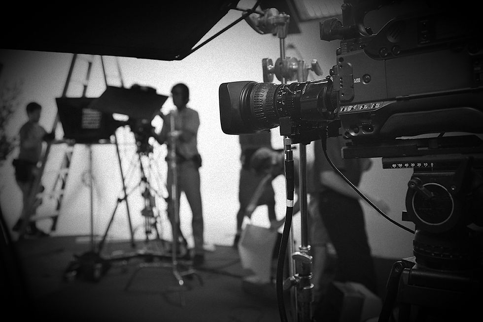 Scène de tournage