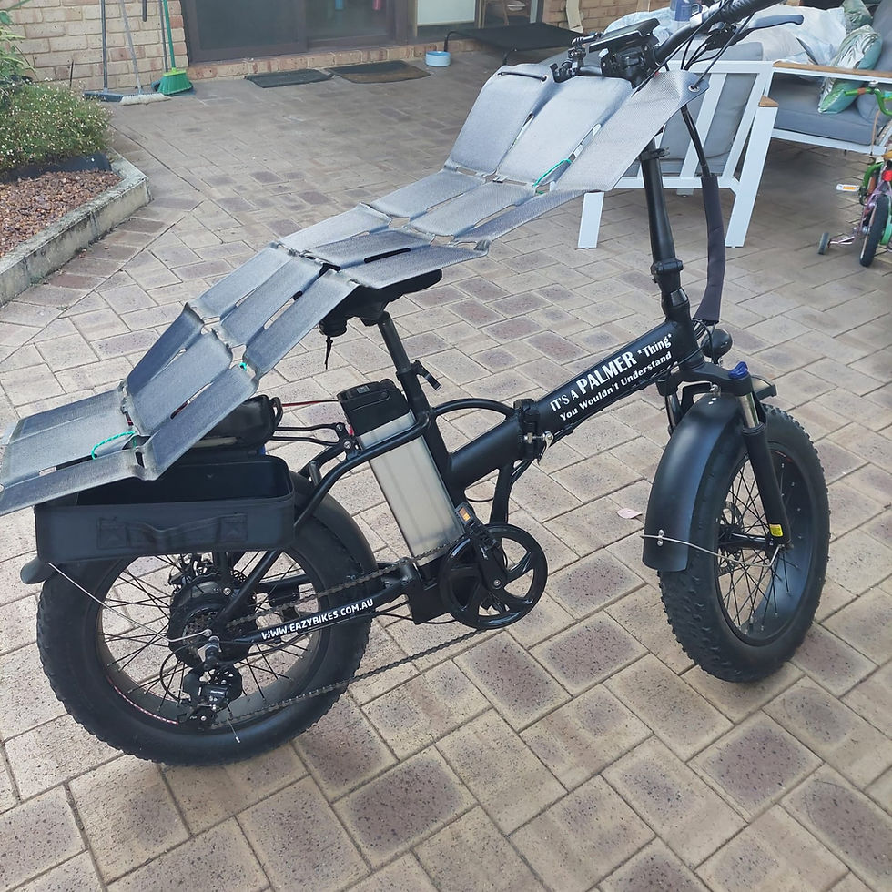 "It Will Save Me Taking the Generator" — Steven Palmer's eBike Gold Prospecting Adventure, Solar Charging in Outback Western Australia