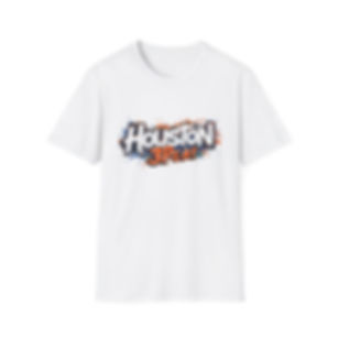 Houston 3peat T-Shirt — Retro Graffiti Sports Fan Tee