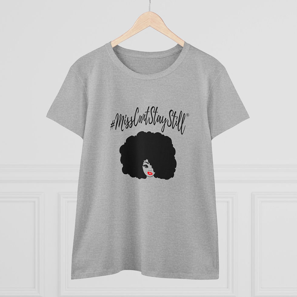 Thumbnail: T-Shirt - MissCantStayStill® Mindset Women's Tee