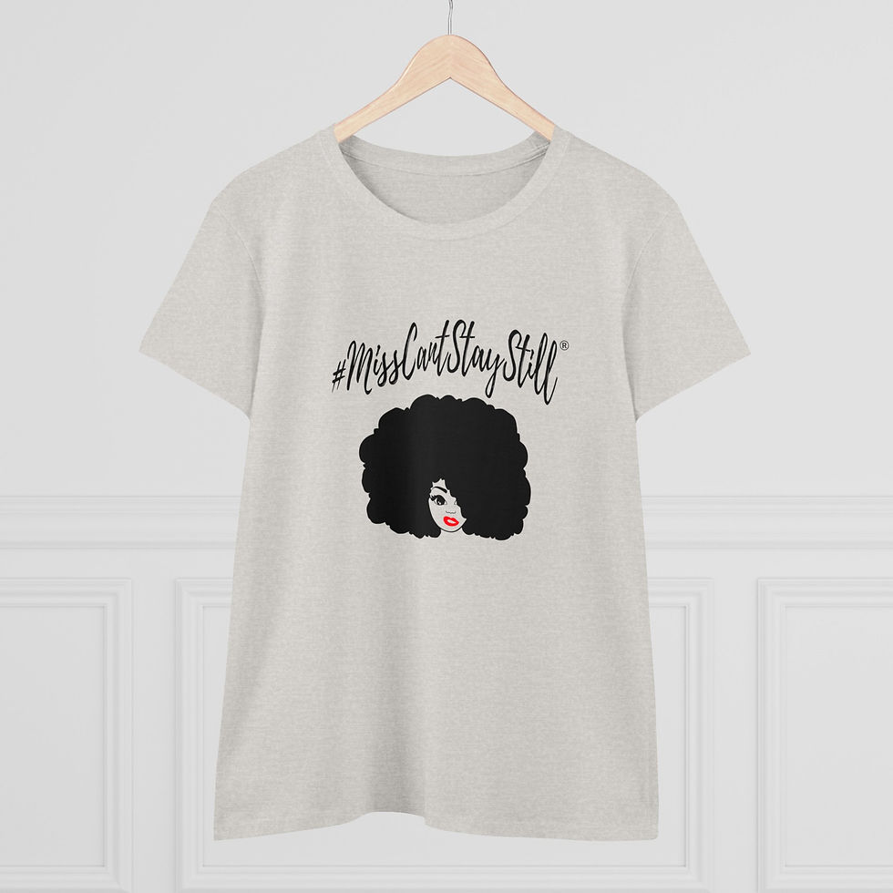 Thumbnail: T-Shirt - MissCantStayStill® Mindset Women's Tee