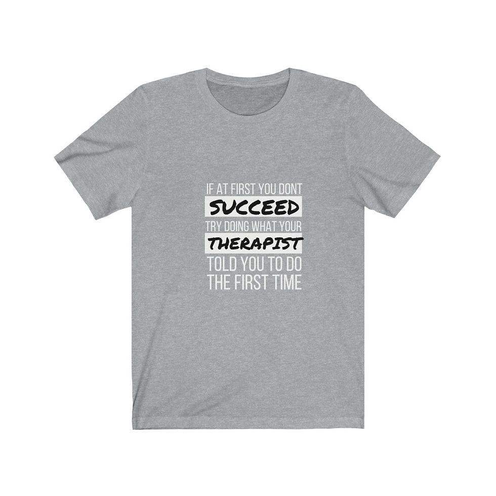 Thumbnail: If at First You Don't Succeed- Unisex Jersey Short Sleeve Tee