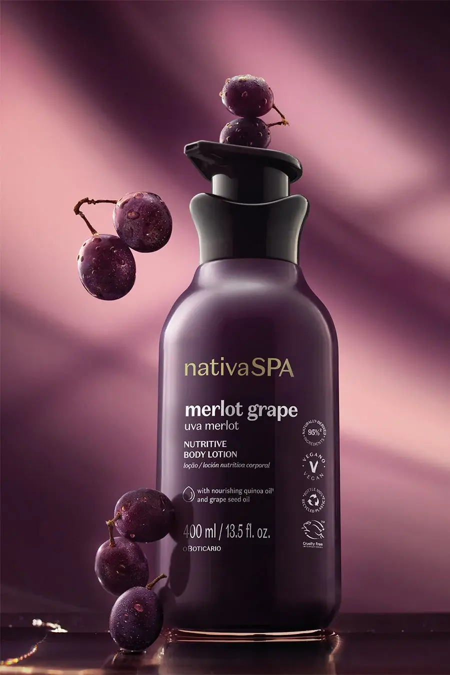 Thumbnail: NATIVA SPA | Nativa SPA Merlot Grape Set, (4 full-sized items)