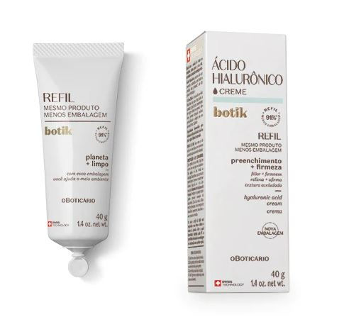 Botik Hyaluronic Acid Cream Facial Moisturizer 40g - REFILL