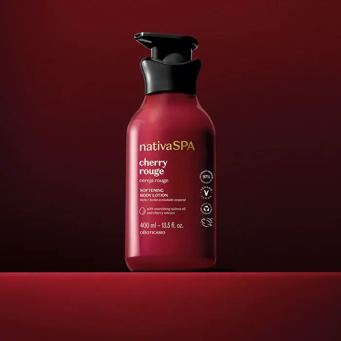 Thumbnail: Nativa SPA | Cherry Rouge - Velvety Body Deodorant Lotion, 400ml