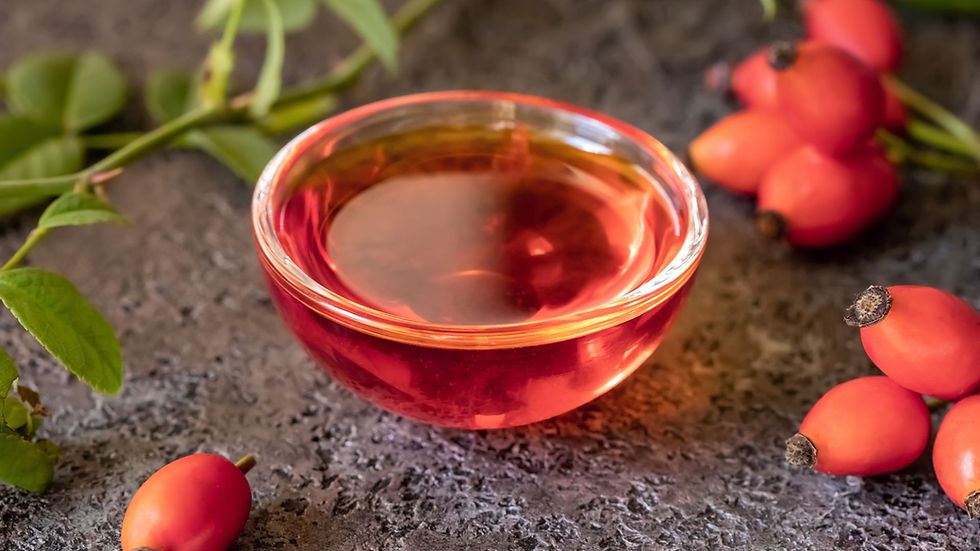 Rose Hip Seed Oil with Fresh Rose Hips