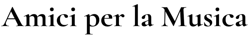 logo AMICI PER LA MUSICA