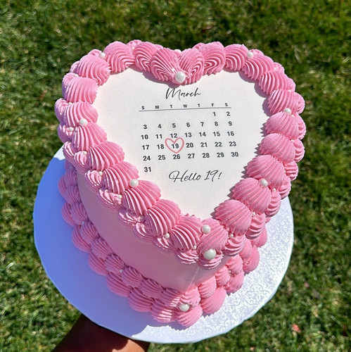 Edible Calendar (No Burn Sheet) | TaylorMade Sweetz