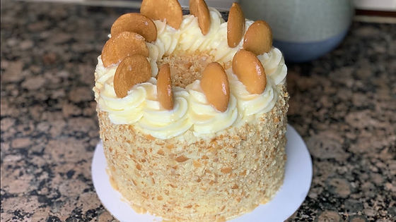 Banana Pudding Crunch Cake