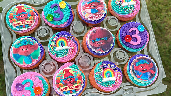 Character Cupcakes (Dozen)