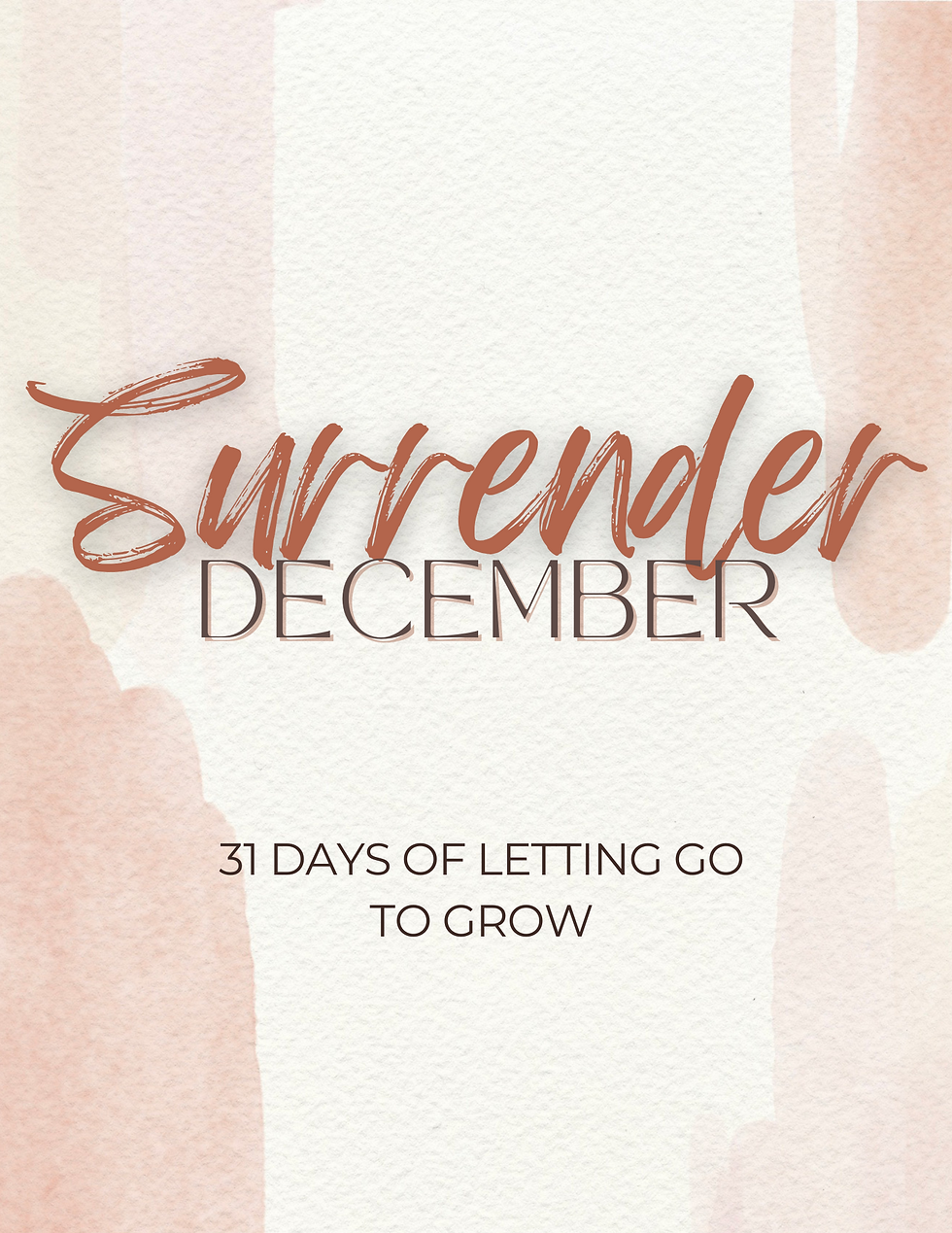 Surrender December E-Guide