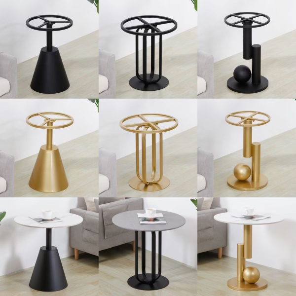 Miniature : Pieds de table, piètements, plateaux de table