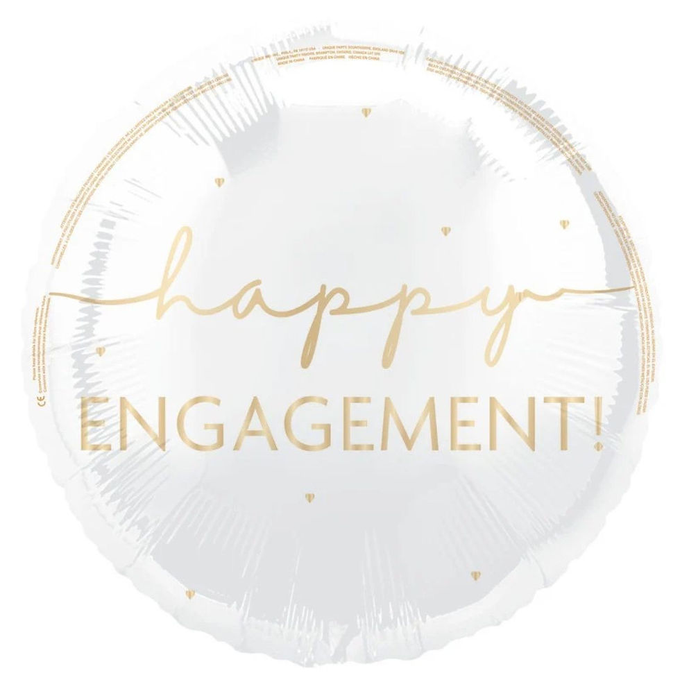 Thumbnail: Happy Engagement Foil Balloon set