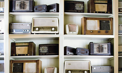 Vintage Radios Display