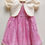 Thumbnail: Sleeveless frock with shrug for children