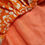 Thumbnail: Batik Angrakha Frock - Orange