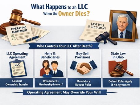 What Happens to an LLC When the Owner Dies? Why Your Operating Agreement May Matter More Than Your Will