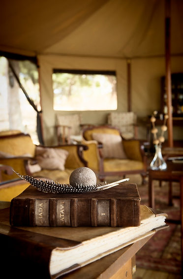 Chada Camp Lounge Katavi National Park Tanzania