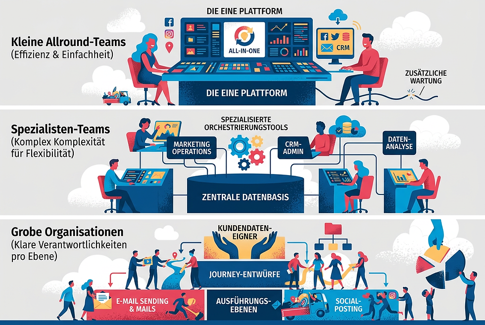 Wie Teamgröße und Expertise die Architektur bestimmen