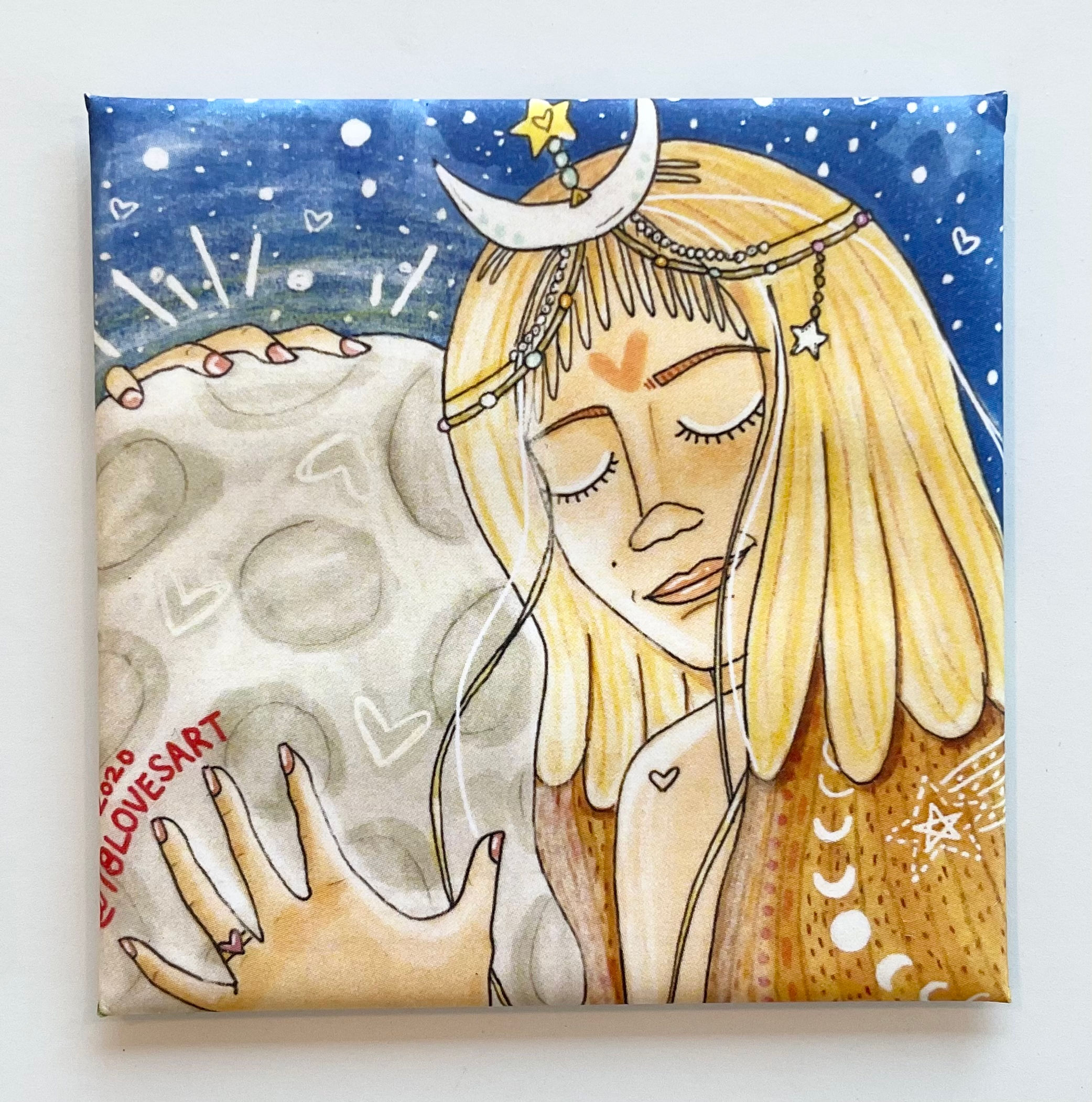 “Winter Solstice” Square Magnet - WHOLESALE