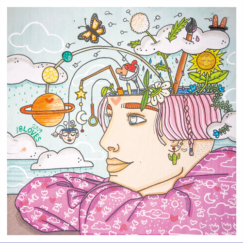 “Head Space” Canvas - WHOLESALE