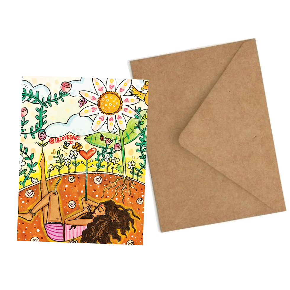 Thumbnail: "Ready to Grow" Greeting Card - WHOLESALE