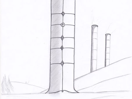 Les colonnes du temps – Illustrations – 1 – La tour