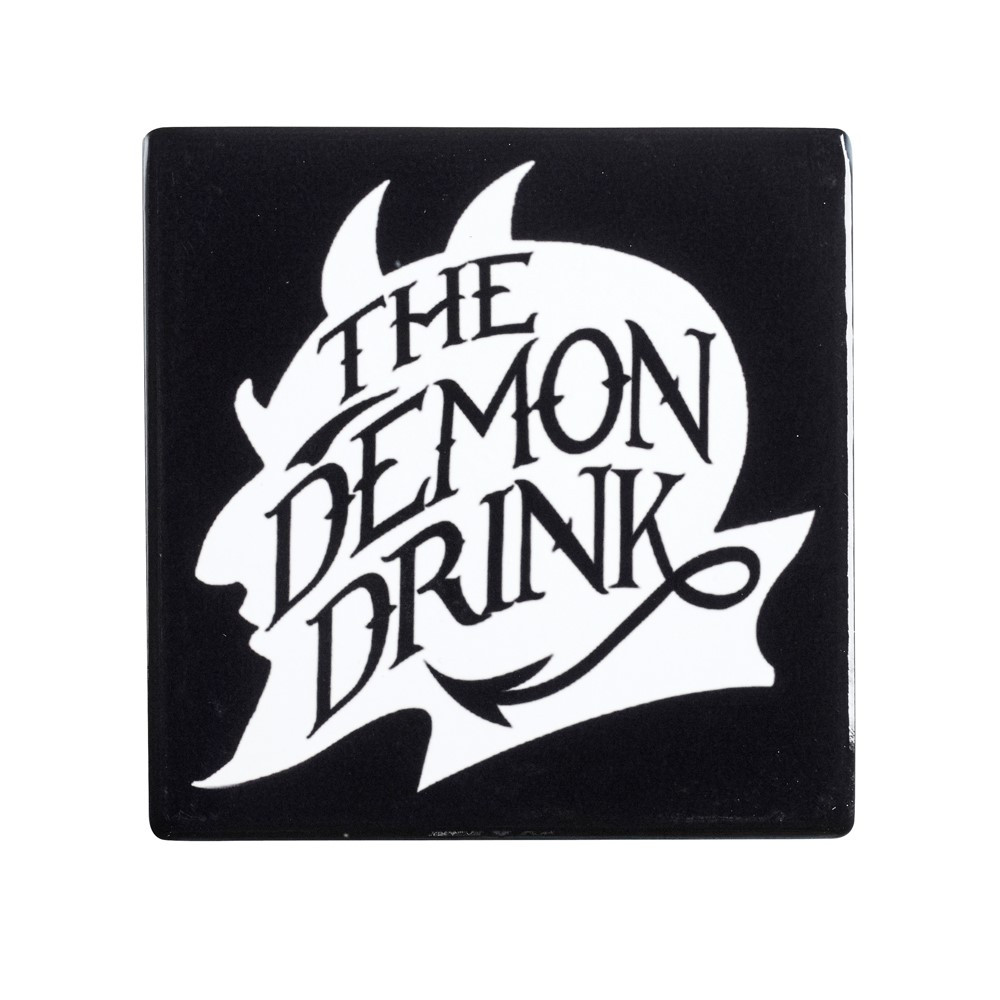 A fantastic coaster with 'The demon Drink' en scribed within the a devils skull! There are 17, unique Alchemy designed coasters why not collect them all!