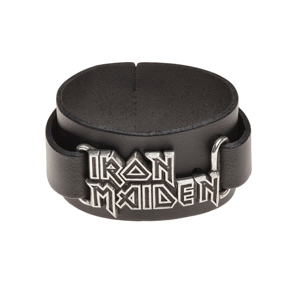 The logo, created by Iron Maiden's Steve Harris using a typeface designed by Vic Fair, has been used on every one of Iron Maiden's official releases since their "The Soundhouse Tapes" EP, in 1979.