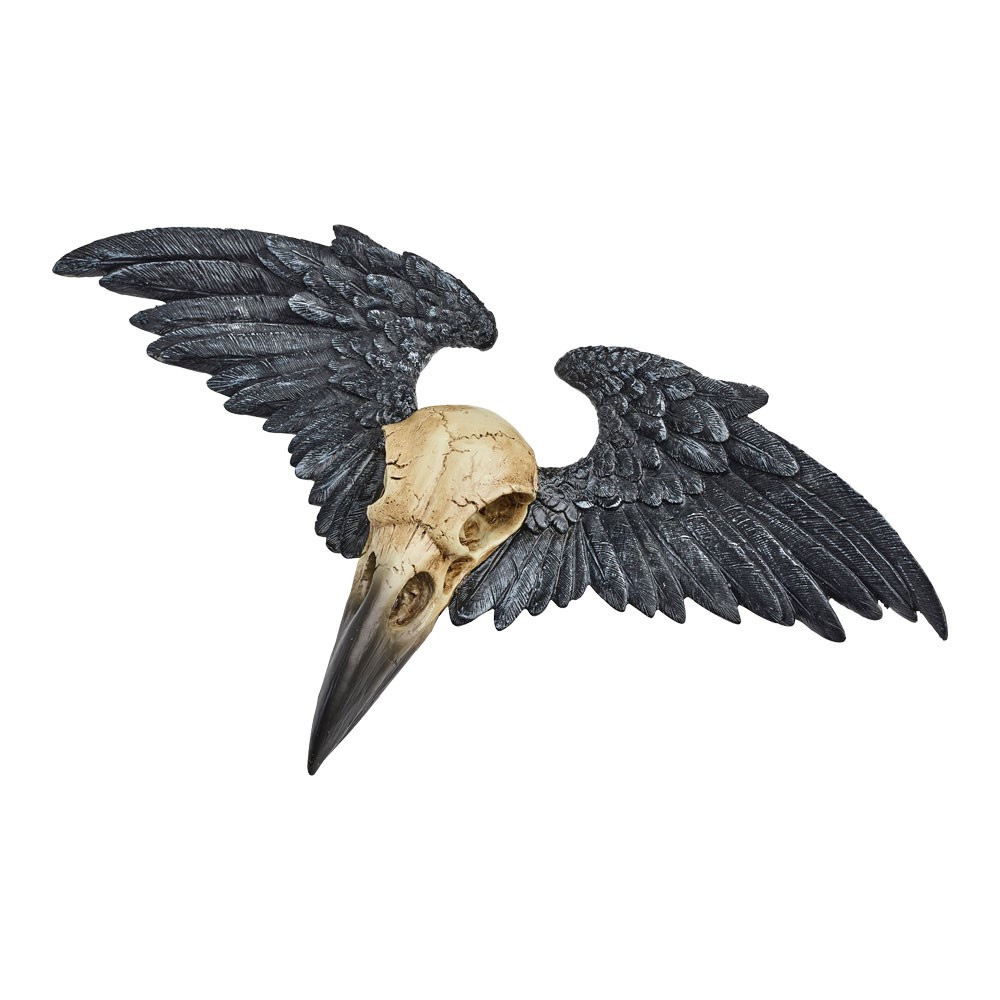 The dark and mysterious phantom; afterlife totem of the Elysian Corvid