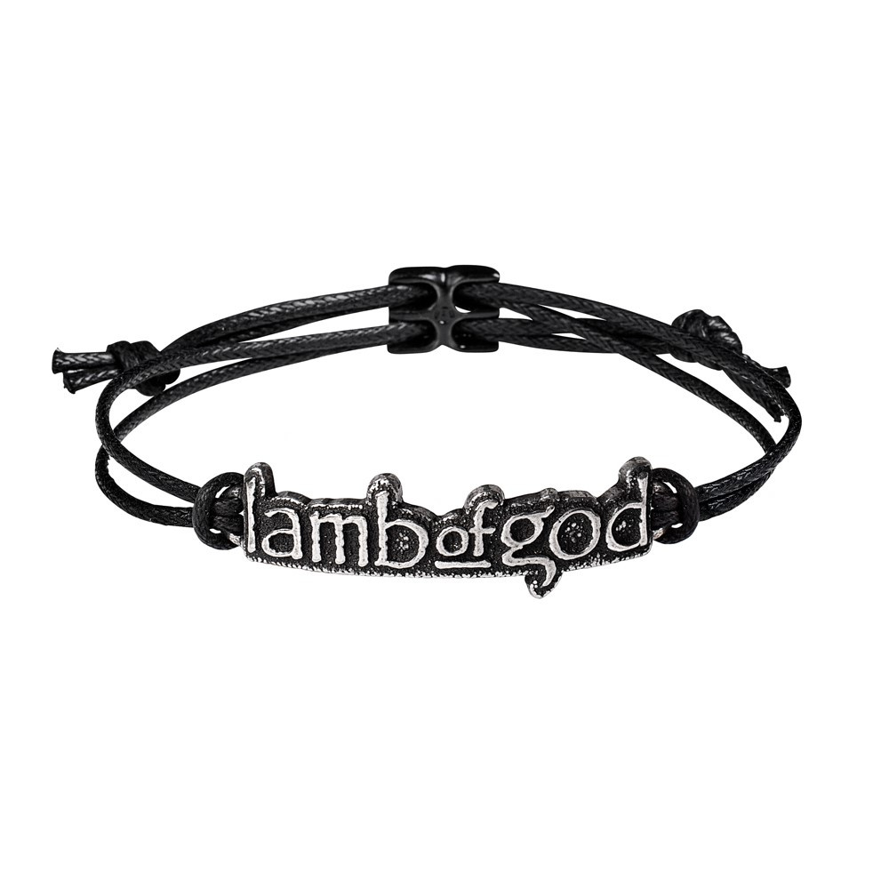 Featuring the classic Lamb of God text logo design.