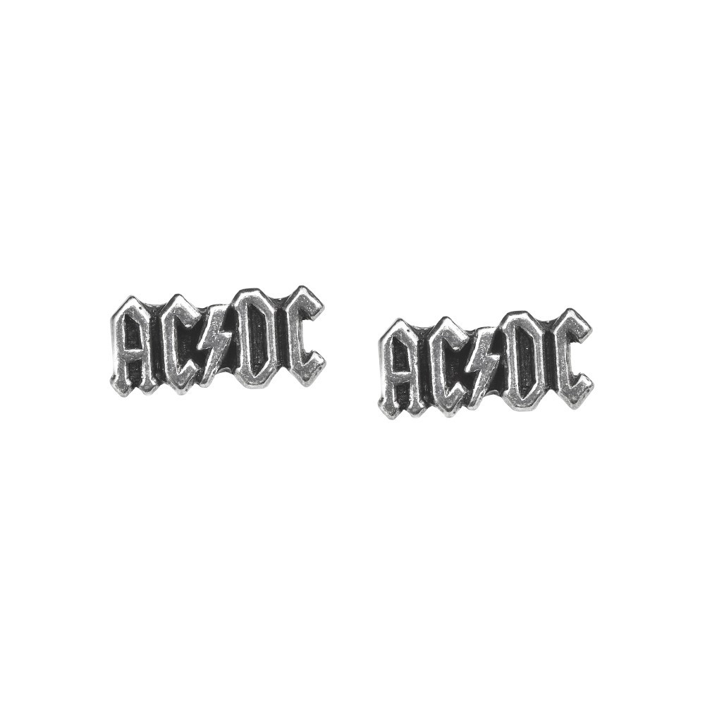 Taken from the cover of AC/DC's 1977 "Let There Be Rock" album and designed by Gerard Huerta, this Gutenberg-inspired lightning bolt logo later became the permanent symbol of the band.