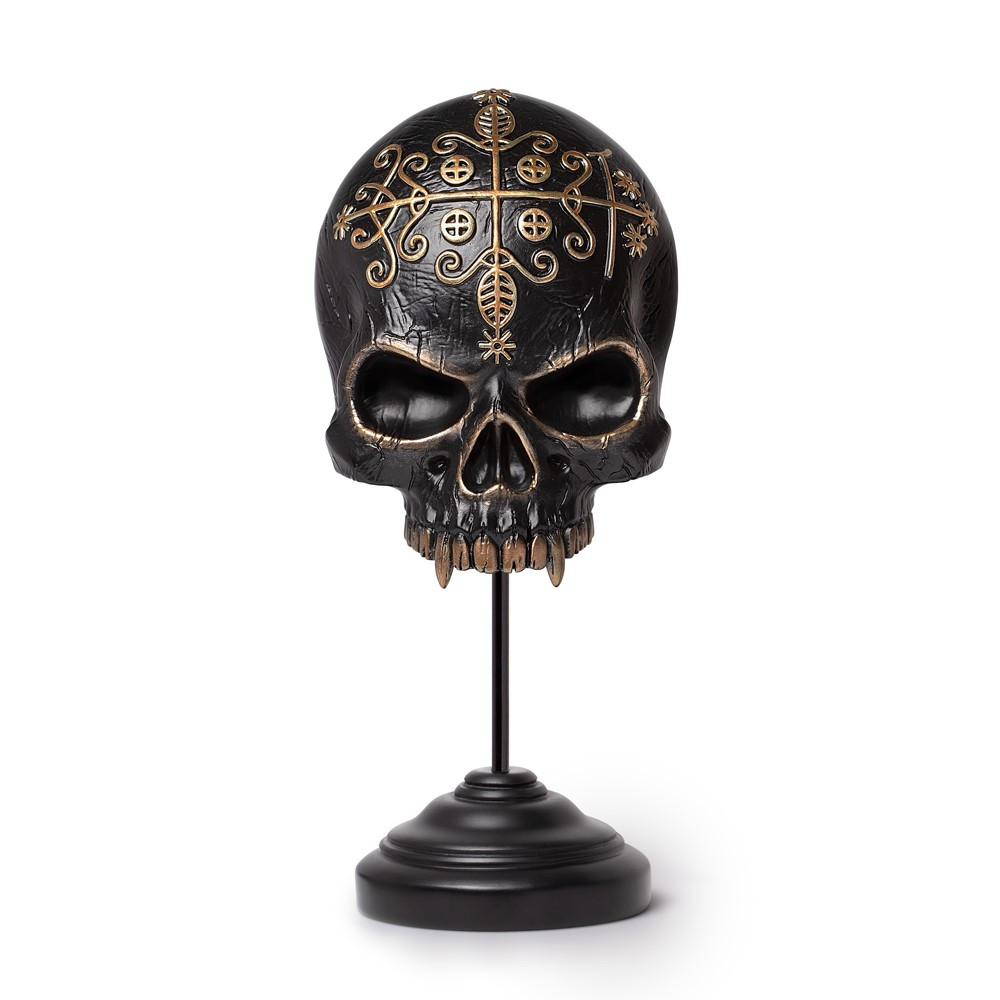 Bearing the Loa symbol of Papa Legba - gatekeeper to the spirit world. He is a lwa of the crossroads, and offerings should be made to him there, where the spiritual and material worlds intersect.