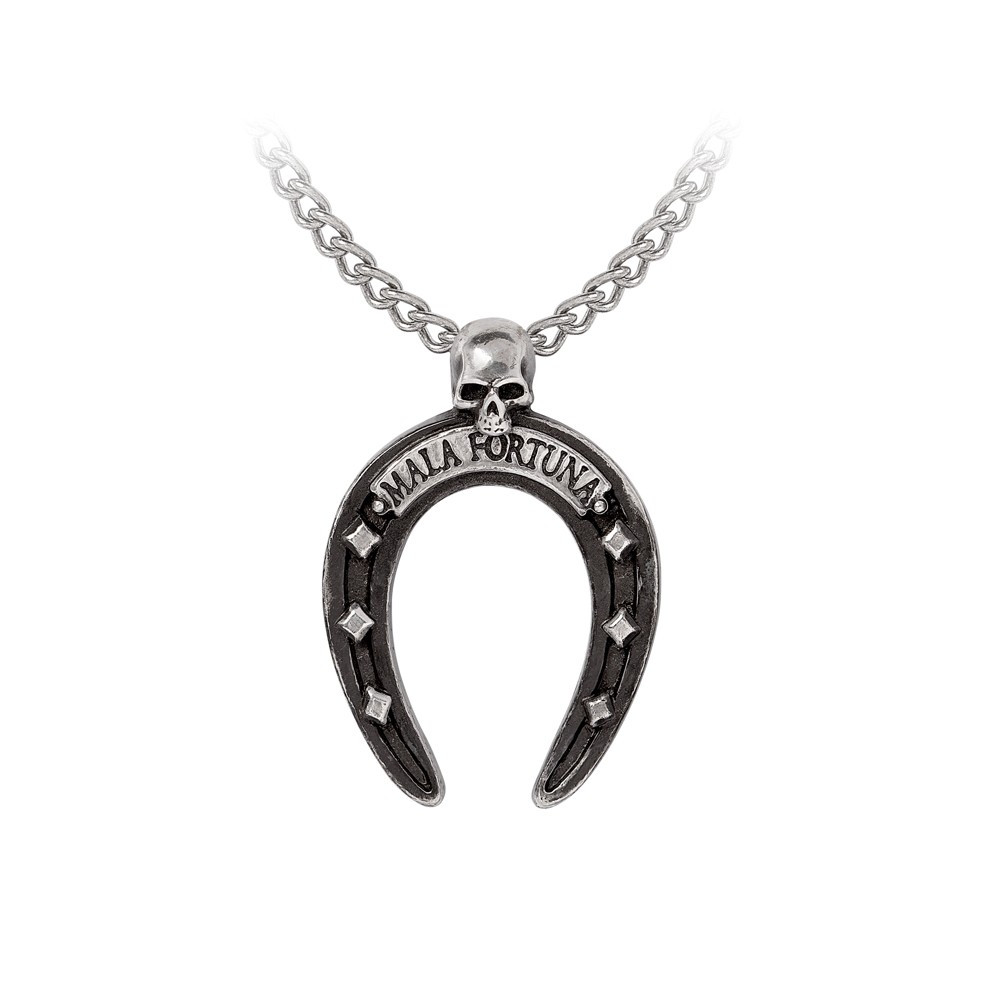 Do you live in fear of superstition, or are you disdainful of such humbug? This contemptuously upside down 'charm' defies the old wive's tales and heralds the strength of your character!