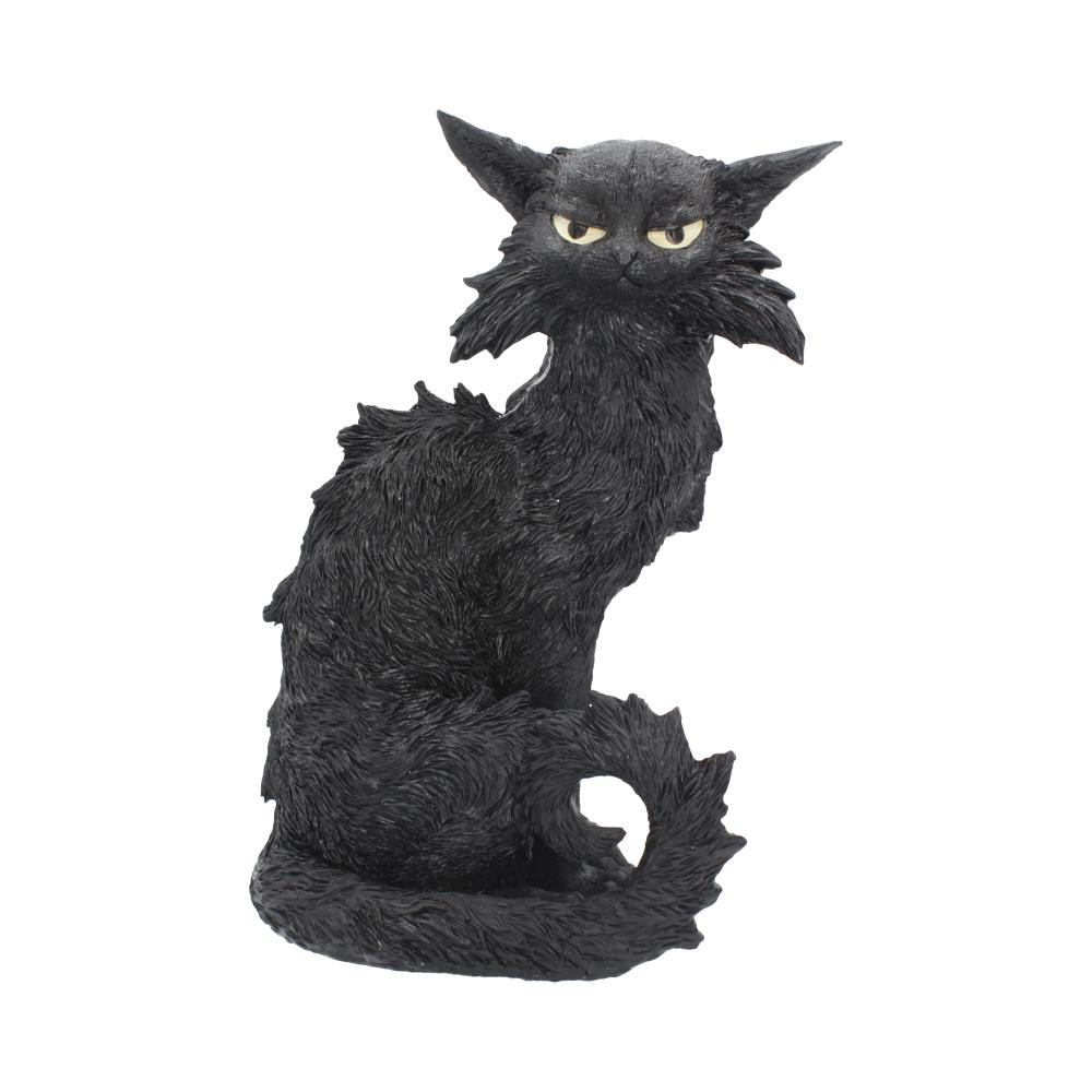 From alternative brand Nemesis Now, this cat looks thoroughly unimpressed! His fur is scruffy as he sits contemplating life. Being a witches familiar is a tough job, and Salem certainly shows it! Cast in the finest resin before being carefully hand-painted, this piece would make the perfect gift for any Witch in need of a companion!