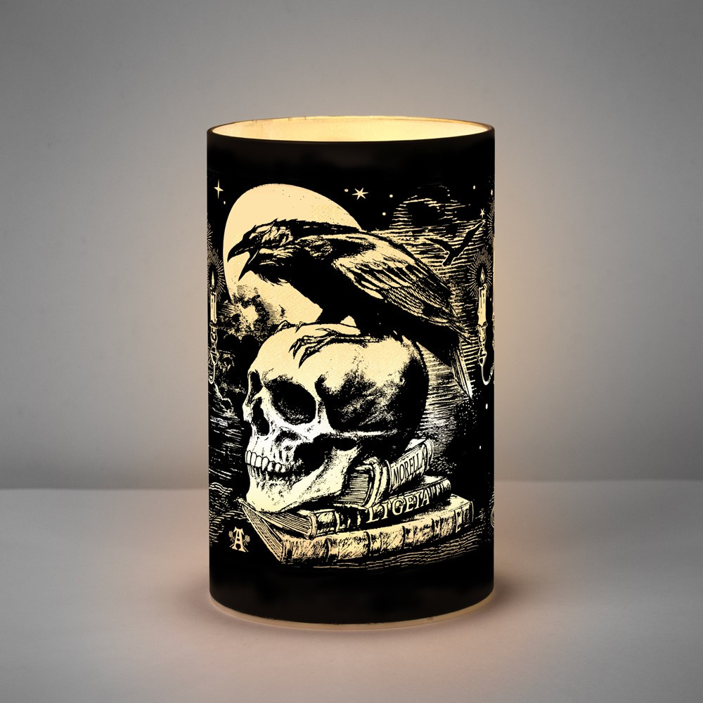 O pallid dome of long dead author, what dark mysteries lie with in ? Now but a perch for a beguiling raven, with a cry of 'Nevermore' to summon it's kin. Edgar Allan Poe's immortal sentinel calls out it's tragic refrain.