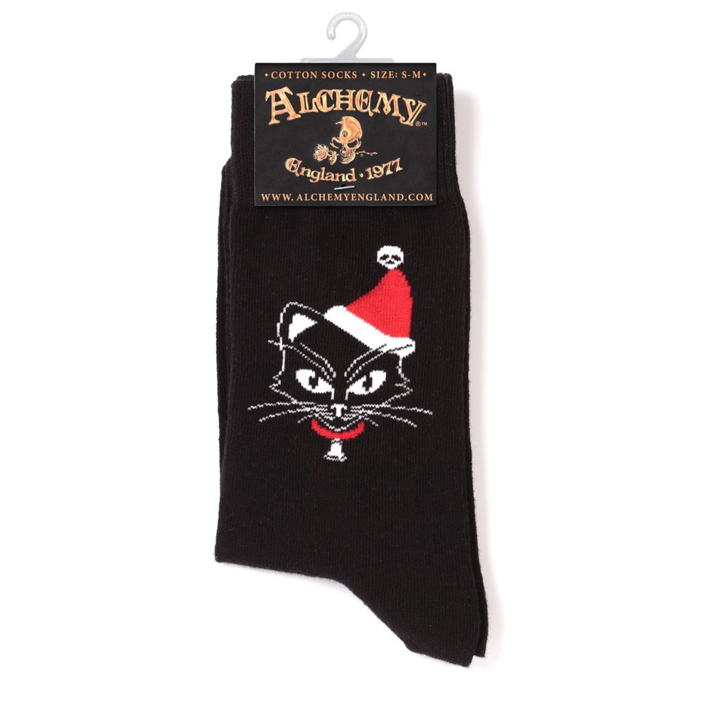 Look no further your fabulous, festive, feline Socks. socks are here! - Order yours today as they're not here to stay!