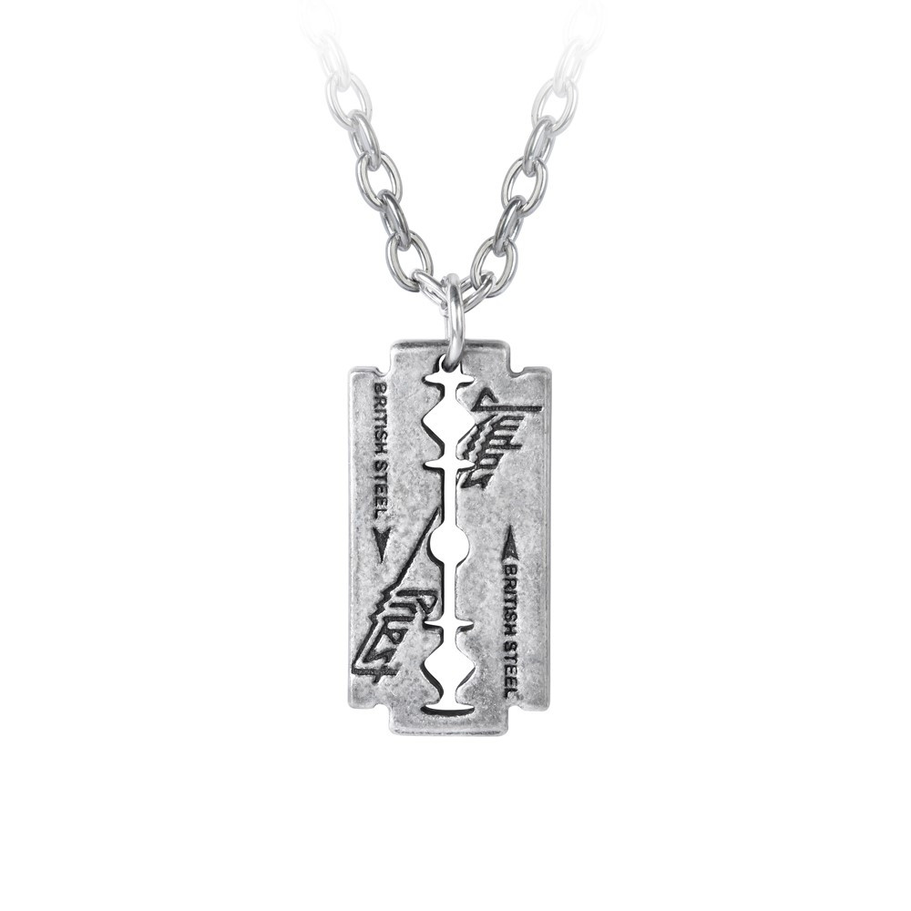 A 3D sculpted pendant made with fine English pewter on 21" trace chain.