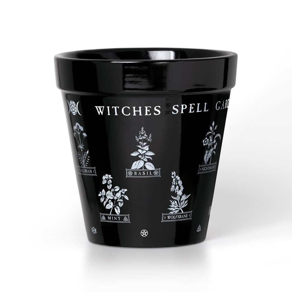 The essential vessel for those who would harness the botanical wisdom of the ancients. Be you Alchemist or Apothecary with a passion to nurture the bounty of nature for good or ill. The flowering of abundance shall be your reward. A must for every Witches midnight garden.