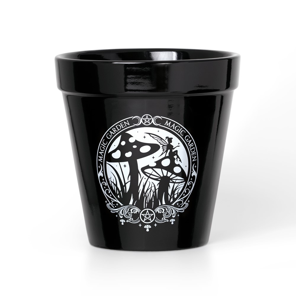 The essential vessel for those who would harness the botanical wisdom of the ancients. Be you Alchemist or Apothecary with a passion to nurture the bounty of nature for good or ill. The flowering of abundance shall be your reward. A must for every Witches midnight garden.
