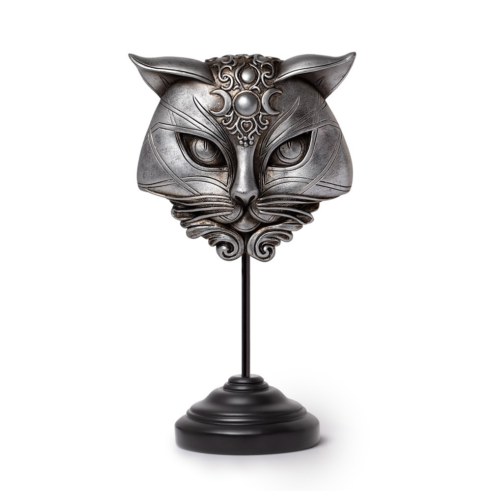 A likeness of the Egyptian black cat warrior and protectress, bringer of joy and goddess of sensuality and the moon.