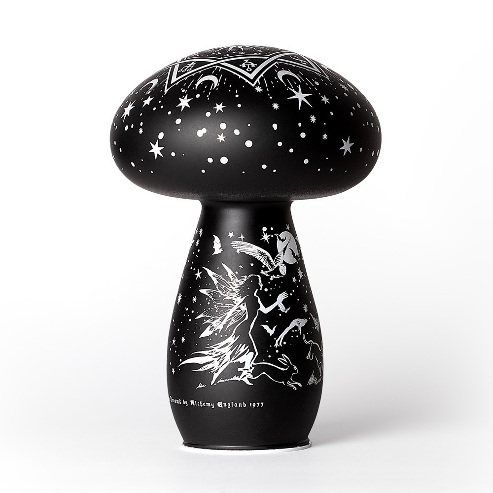 As the heavens turn in the midnight sky above you and the fairy ring circles below your senses reel, opening your mind's eye to the spectral world about you. For this night ancient magic is afoot, so join the widdershins jig and live the mycelia dream.
