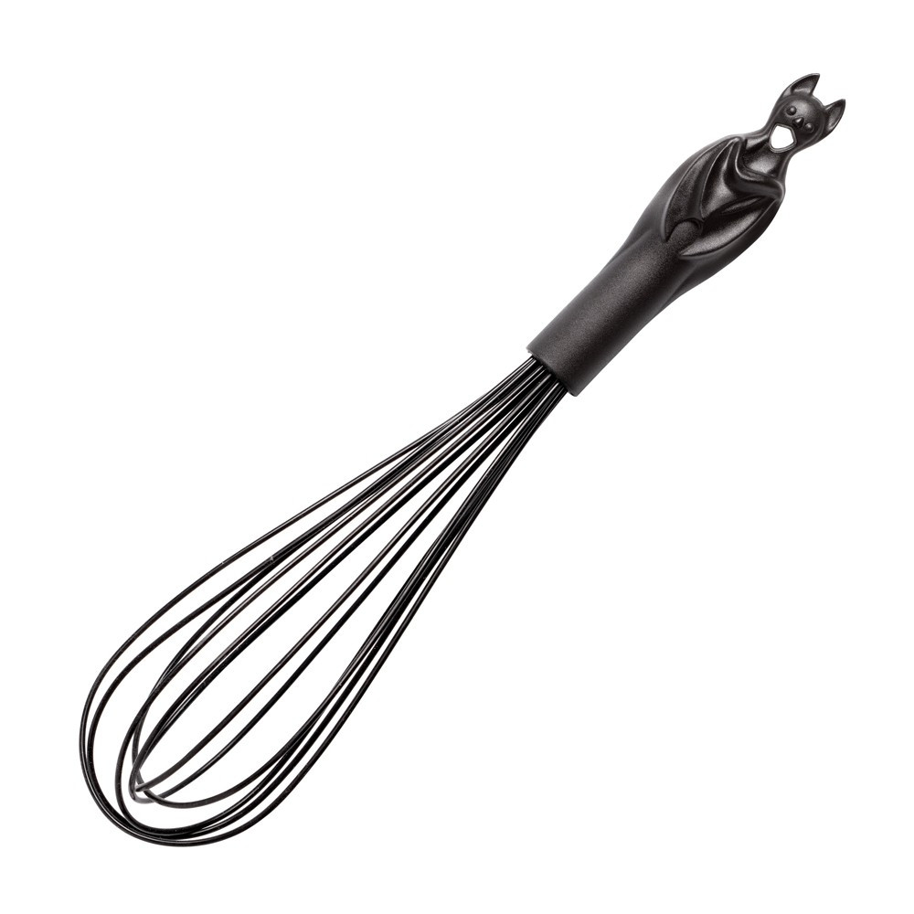 Cook up some magic with this fun Kitchen Whisk with bat handle design.
