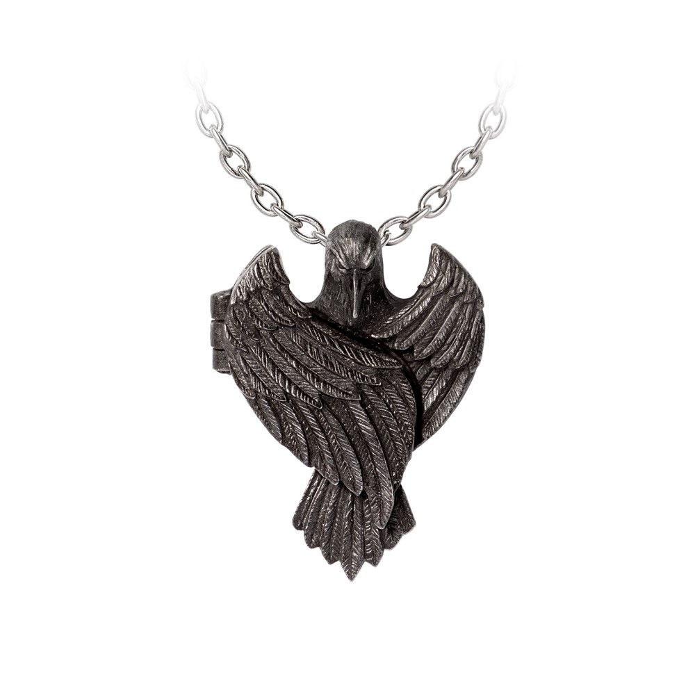 The raven's shadow falls across the face of lovelorn Lenore, a fleeting omen of the brevity of youth and the chill of eternity. Edgar Allan Poe's narrator goes mad trying to forget his lost love but comes to resigns himself to a half-life in the company of the Raven - Nevermore.