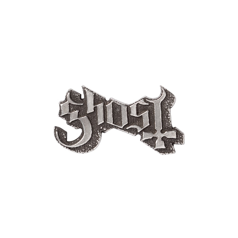 Embrace the dark elegance of modern metal with this Ghost logo pin, meticulously handmade in high-quality English pewter. Featuring the unmistakable stylised logo of the Grammy-winning band Ghost, this pin is perfect for fans of their theatrical sound and striking aesthetic. Crafted with care and attention to detail, this Ghost pewter pin is built to last and designed to stand out. Whether you're heading to a show, decking out your jacket, or adding to your collection, it's a powerful way to showcase your devotion to the band. • Official-inspired Ghost band logo design • Handmade from premium English pewter • Durable, collectible, and full of dark style • Ideal for denim jackets, vests, hats, or display • Perfect gift for Ghost fans and rock/metal collectors • Official licenced merchandise Channel the spirit of Ghost with this handcrafted pewter pin. A sleek, metallic tribute to one of rock's most enigmatic bands.