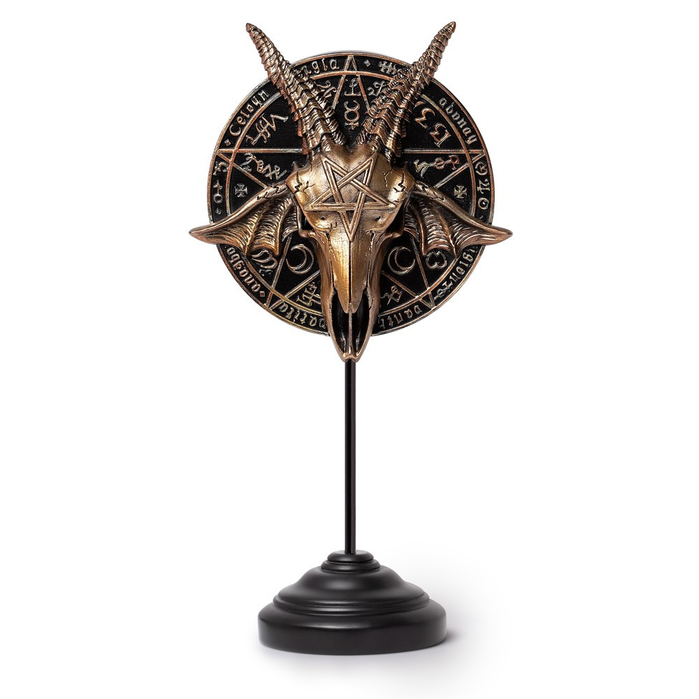 Ancient goat skulled deity, whispering wisdom from the lost cults of antiquity. The hermaphroditic hierophant to the subversive seeker of sagacity.