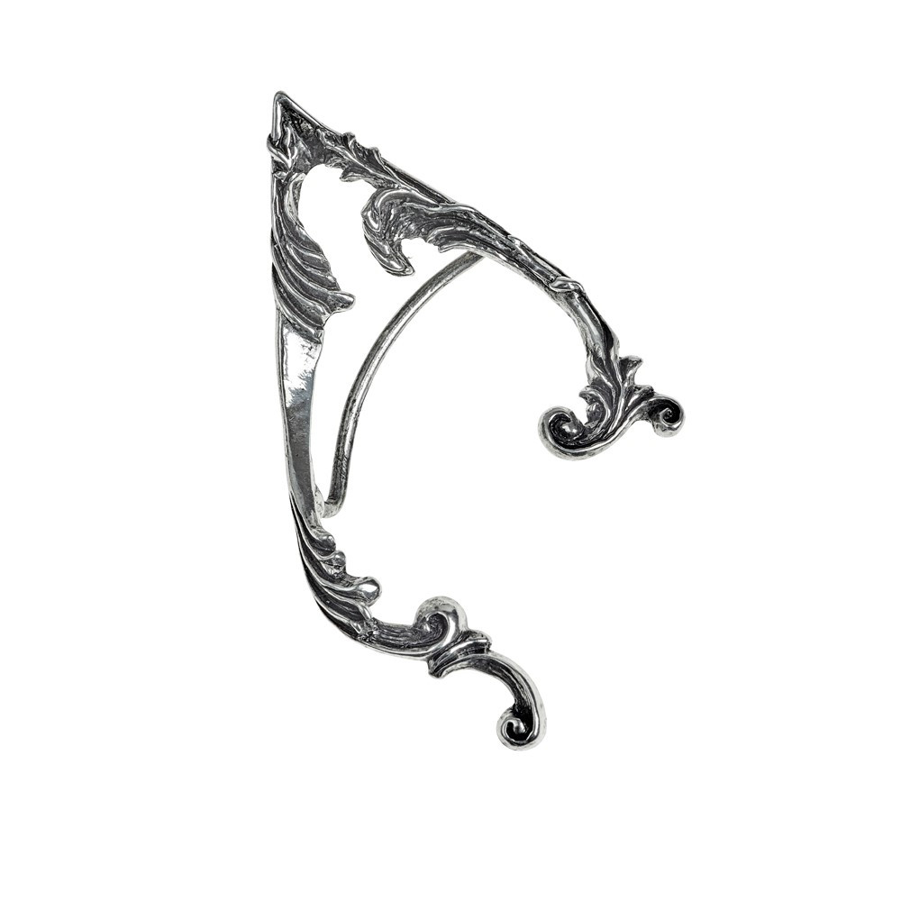 An elf's ear of swirling, Victorian, verdant flourishes.