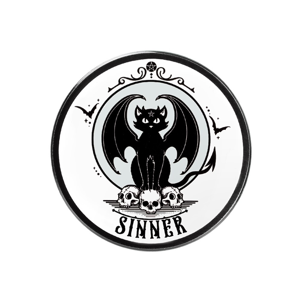 Are you are saint or are you a sinner! Whatever you are this orginal Alchemy artwork coaster will definitely be a talking point for your guests.